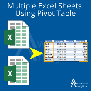 Generate Multiple Excel sheets using Pivot table