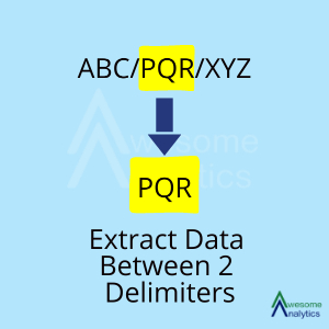 Extract data between 2 delimiters