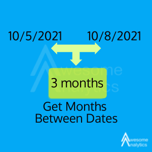 Get Months between dates